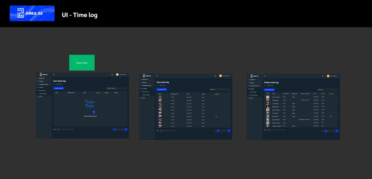 Room Booking, Job Tickets and Time Logs — visual 3