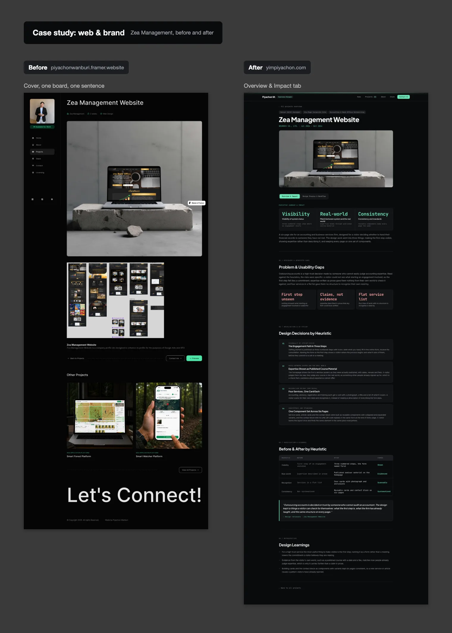 Case Study: Web & Brand — visual 1