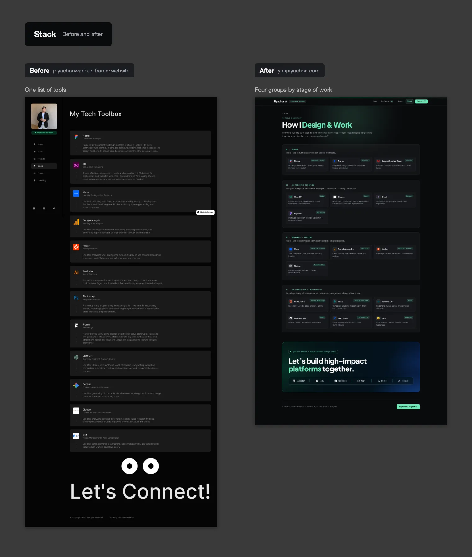 Stack — visual 1