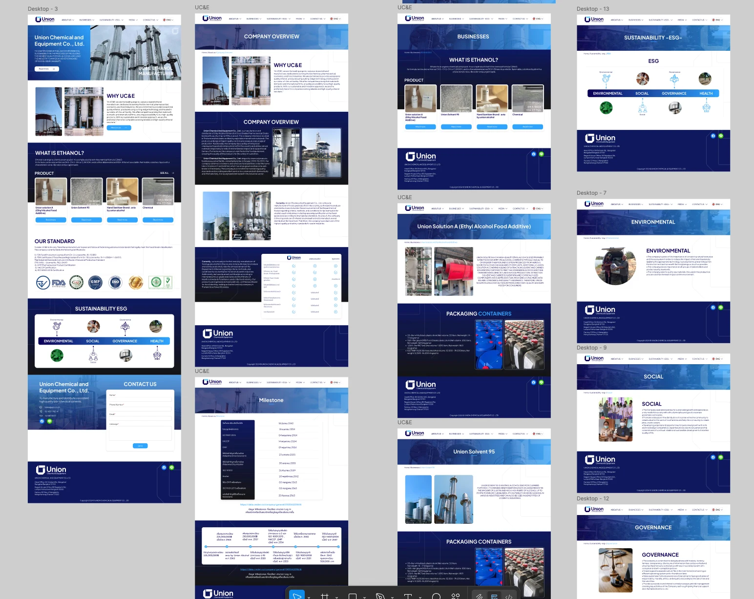 Home Page and the Standards Row — visual 1
