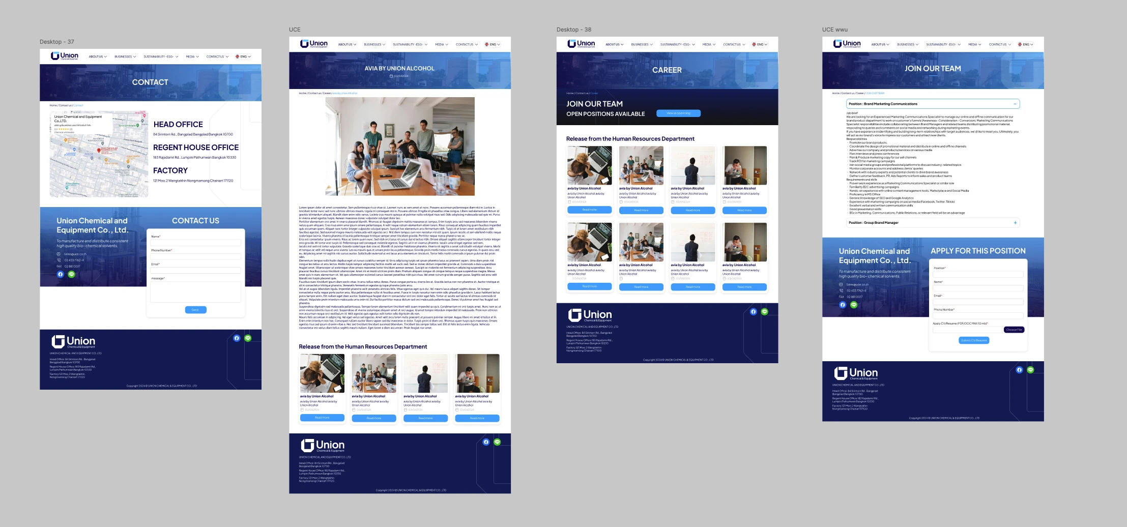 Contact, Media and Careers — visual 1